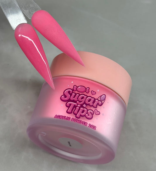 Sugar Tips: Pepto Pink Acylic Powder